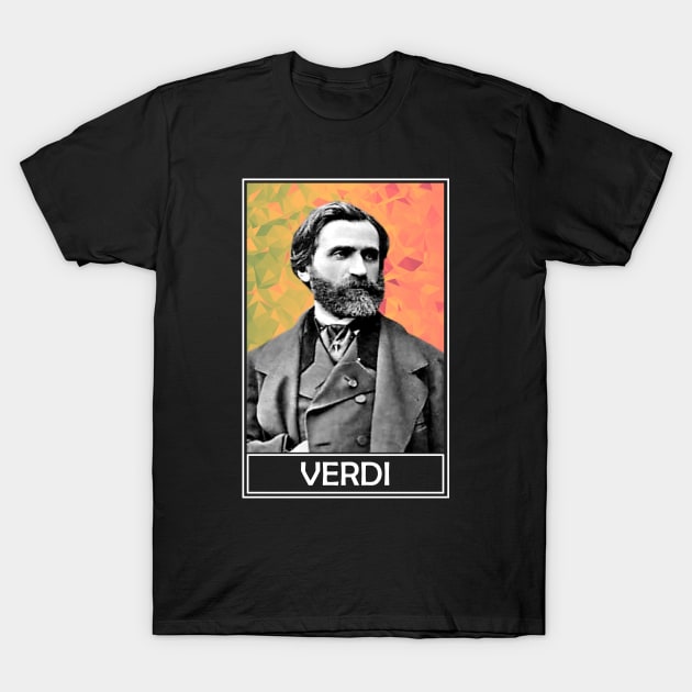 Giuseppe Verdi T-Shirt by TheMusicophile